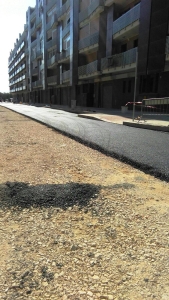Rifacimento asfalto a Parco degli Ulivi