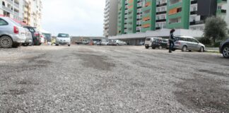 Via Romanelli, arriva la prima posa di ghiaino
