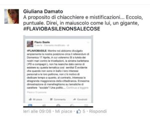 Commento Giuliana Damato