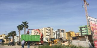 “Ragno” in azione nel campo rom di zona Barberini