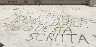 Parco Mennea, i writers dirottano le attenzioni sulla pavimentazione