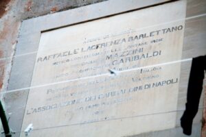 lapide presso la casa natale di Raffaele Lacerenza
