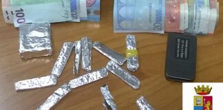 Spaccio di hashish nel quartiere “Barberini’, in manette 44enne barlettano