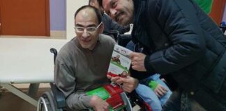 Casa-famiglia “Lamacchia”, visita a sorpresa di Totò Schillaci