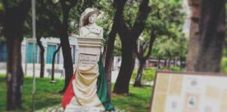 Giuseppe Carli, il ricordo della storia nei giardini di viale Giannone