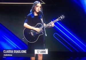 Claudia Guaglione ad X Factor