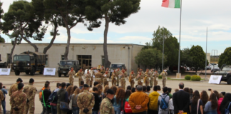 “A lezione con l’Esercito Italiano” alla scuola De Nittis