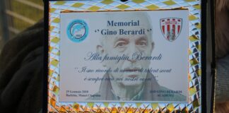 Barletta 1922, emozione per il ricordo di Gino Berardi