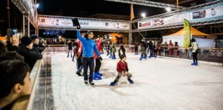 “Natale sul ghiaccio”, ultimo weekend sui pattini a Barletta