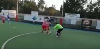 Calcio a 5, il gol speciale del barlettano Raffaele Papeo