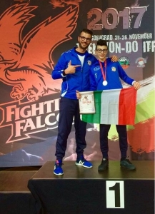 Luca Friolo con Ruggiero Lanotte