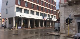 Semafori spenti in corso Vittorio Emanuele II a Barletta