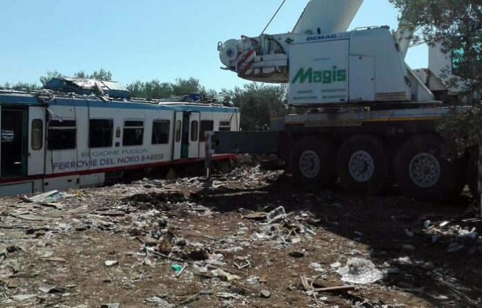 Scontro treni in Puglia, chiesto processo per 18