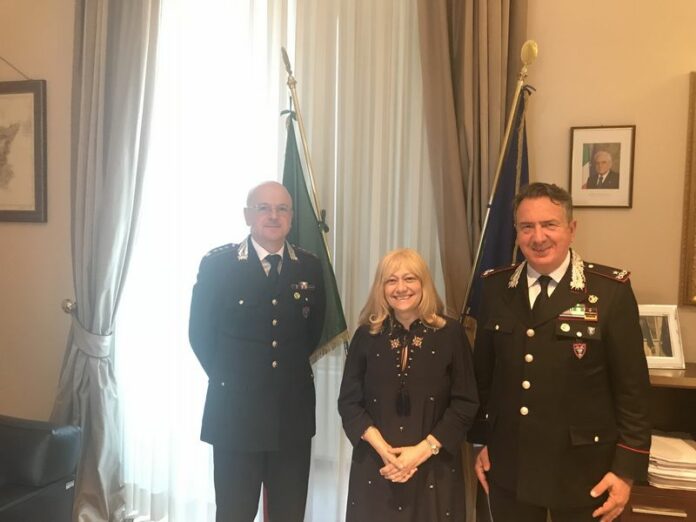 Colonnello Misceo Prefetto Cerniglia Generale Mostacchi