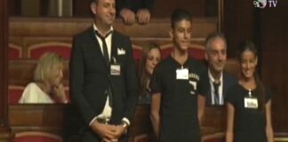 Danza Sportiva, i barlettani Giovanni e Ilaria Tesse ospiti al Senato