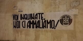 Emergenza tumori nella Bat, la protesta di CasaPound