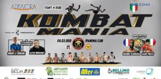 Kombat Mania, a Barletta si assegna il titolo mondiale K1 Rules