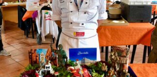 Il pizzaiolo barlettano Domenico Cascella convince con la “Summer Barlett e Avest”