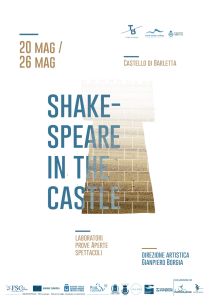 locandina_Shakespeare in the Castle 2019