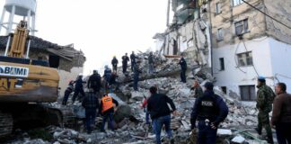 Terremoto in Albania, una nota del sindaco Cosimo Cannito