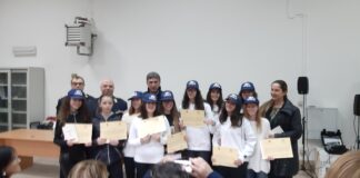 XII corso per “Mini vigili”, consegnati gli attestati a dieci studentesse