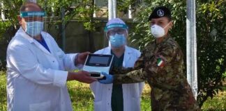 Ventilatore polmonare e materiale sanitario: il cuore dell’esercito