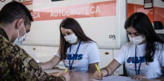 Emergenza sangue e generosità, la risposta della Caserma Stella