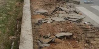 Litoranea di Ponente, lavori in corso per il rifacimento dei marciapiedi