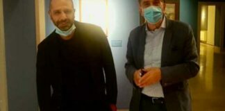 Anche Checco Zalone in visita alla Pinacoteca De Nittis di Barletta