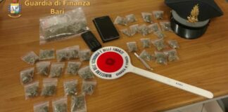 Spaccio e detenzione di stupefacenti, tre arresti a Barletta