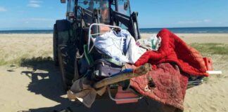 Accampamento sul lungomare di Ponente, completamente rimosso dalla Barsa