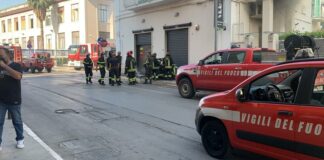 Negozio di abbigliamento in fiamme, a Barletta una raccolta fondi per sostenere la ripartenza