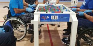 Calciobalilla in sedia a rotelle: Barletta qualificata per Jesolo