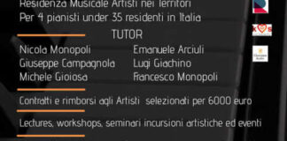“Creative Tools – Contemporary Piano”: al via 28 e 29 ottobre una serie di workshop e incontri musicali