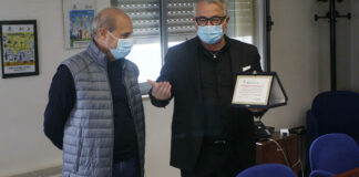 Bar.S.A. – Consegna di targa onorifica a Pompeo Giannuzzi, decano dell’azienda