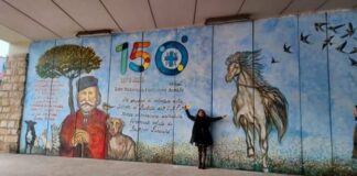 150mo anniversario Enpa Barletta: un murales in omaggio lungo il sottovia Alvisi