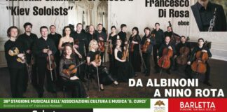 Francesco Di Rosa e la National Chamber Orchestra “Kiev Soloists” il 26 febbraio al Curci di Barletta