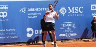 Tennis, avanti Pellegrino e Passaro al Challenger di Barletta
