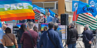 Festa dei Lavoratori: a Barletta sindacati in piazza per la pace in Ucraina