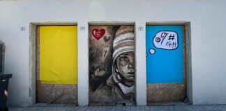 Borgiac a sostegno dell’Ucraina: un nuovo murales al porto di Barletta