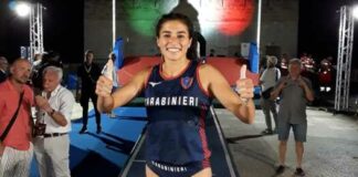 Barletta sempre più in alto: nel Salto con l’asta al castello Roberta Bruni stabilisce il nuovo record italiano con 4.71 mt