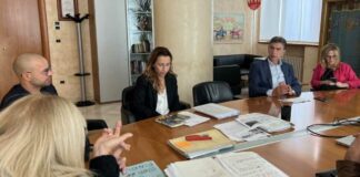 L’amministrazione comunale di Barletta incontra il sub e ambientalista Binetti