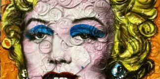 Marilyn vestita di lattine, “Ditelo ai bambini”: la mostra di Antonio Binetti è anche hollywoodiana