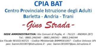 CPIA – BAT, corsi gratuiti a Barletta per utenti dai 16 anni in su