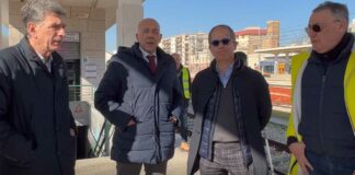 27 febbraio 2023, chiude il passaggio pedonale della stazione di Barletta
