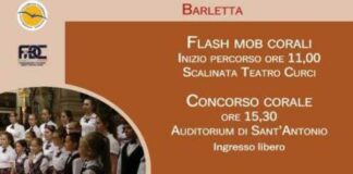 Domenica 21 maggio a Barletta c’è il Festival Corale Pugliese School