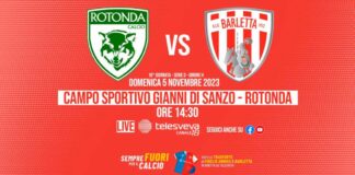 #semprefuoriperilcalcio fa tappa allo stadio “Gianni Di Sanzo”. Rotonda-Barletta oggi in diretta su Telesveva