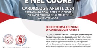 Cardiologie aperte: dal 12 al 17 febbraio iniziative a Barletta e Canosa
