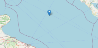 Terremoto nell’Adriatico Meridionale, magnitudo 4.7: scossa avvertita anche nella BAT