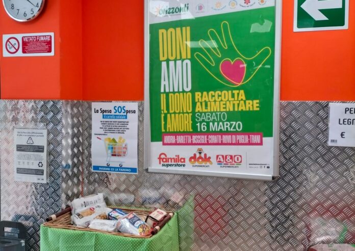 orizzonti associazione raccolta alimentare